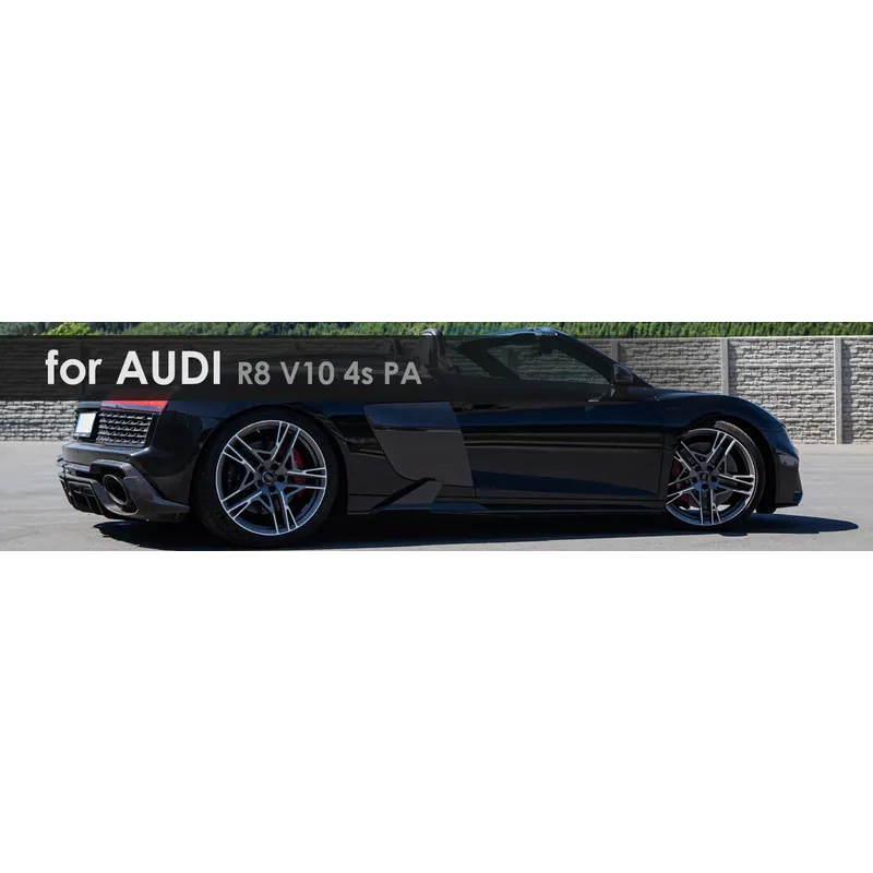 R8 V10 4s PA | Carbon | Capristo - Fabric K, matt lacquered