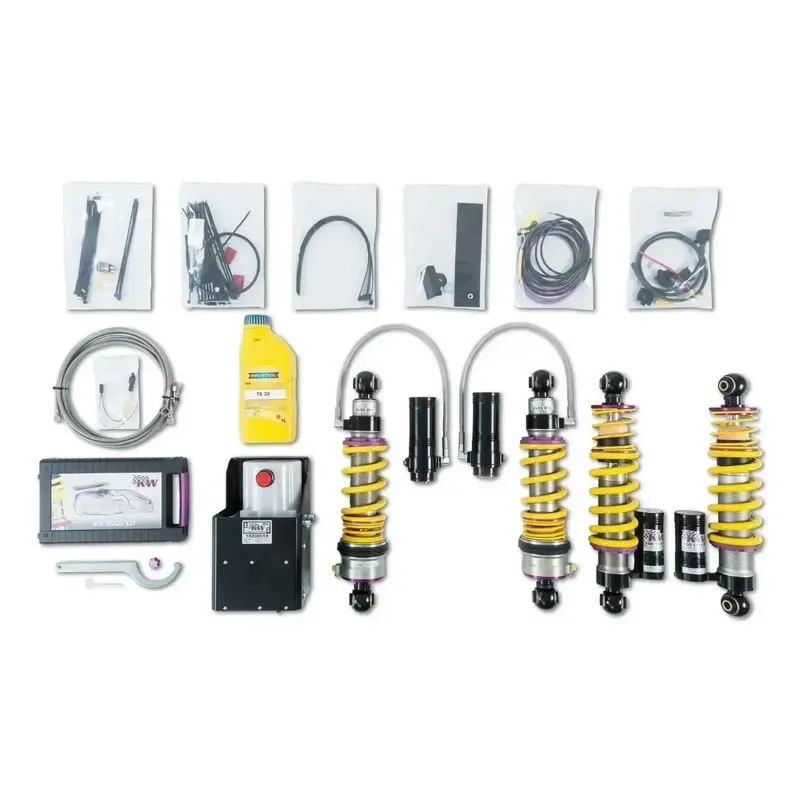KW Gewindefahrwerk Komplettset mit Stoßdämpfern, Federn und Zubehör, Tuningteile KTH Shop