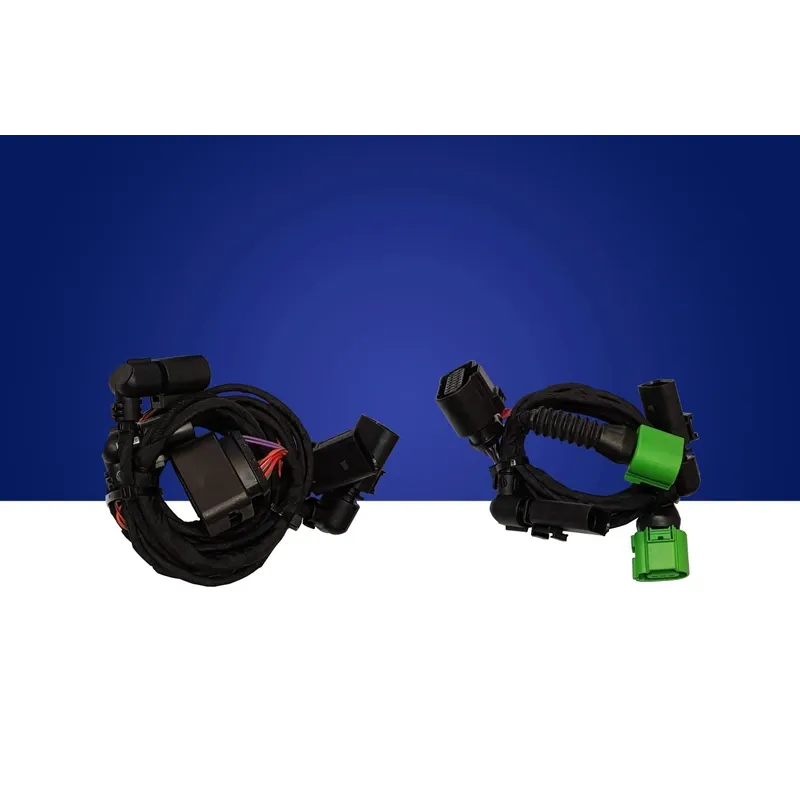 Auto Tuning Kabelbaum Set auf blau-weißem Hintergrund, KTH Shop hochwertige Tuning-Teile