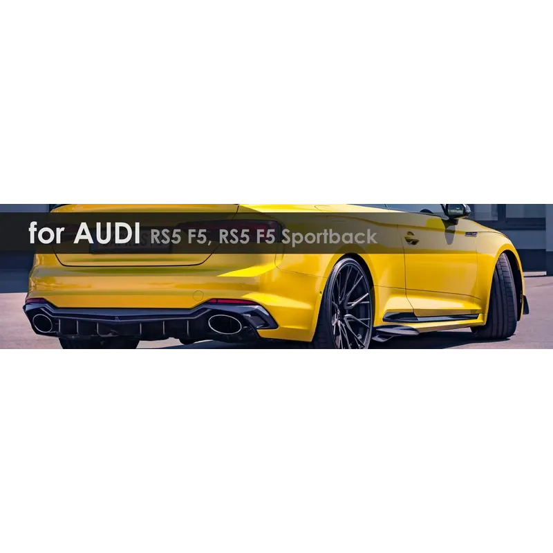 RS5 F5, RS5 F5 Sportback| Carbon | Capristo - Fabric K rear spoiler, matt finish