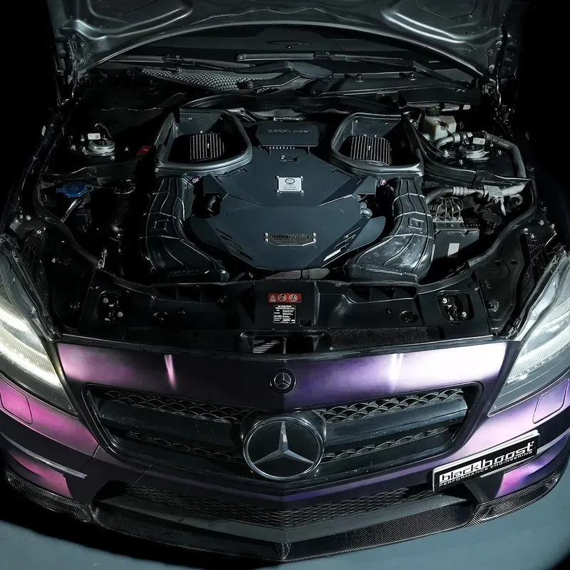 Mercedes AMG CLS63(S) 218 M157 5.5L V8 BiTurbo Cold Air Intake System Gen-2 – BlackBoost performance part