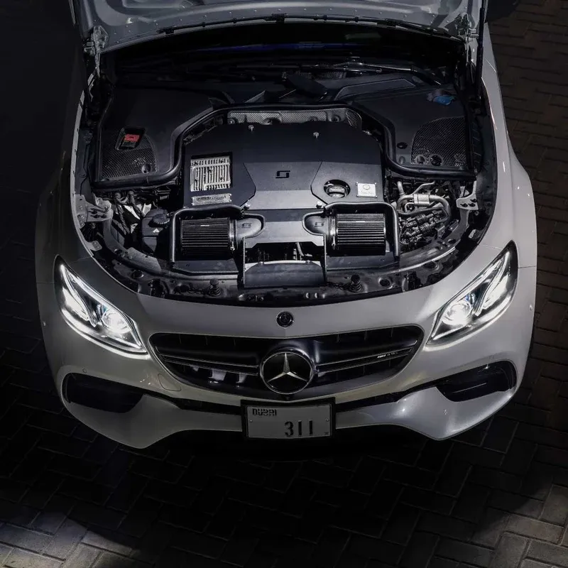 Mercedes AMG E63(S) (213) M177 LS2 4.0L V8 BiTurbo Cold Air Intake System Gen-2 – BlackBoost performance part