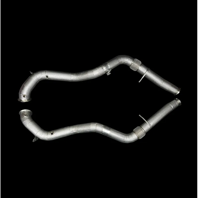 Mercedes AMG G63 (463A) M177 LS2 4.0L V8 BiTurbo Catless Downpipes (NON OPF) – BlackBoost performance part