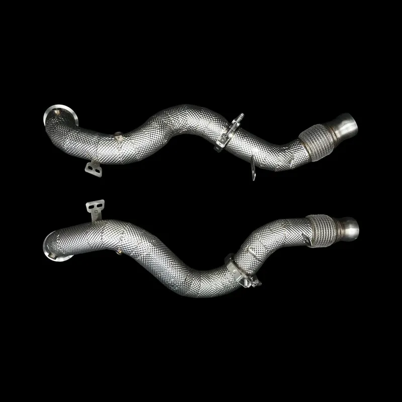 Mercedes AMG GLC63(S) (253) M177 LS1 4.0L V8 BiTurbo Catless Downpipes – BlackBoost performance part