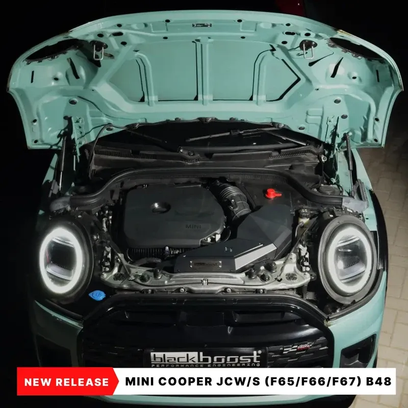 Mini Cooper JCW/S (F65/F66/F67) B48 2.0L I4 Turbo Cold Air Intake System – BlackBoost performance part