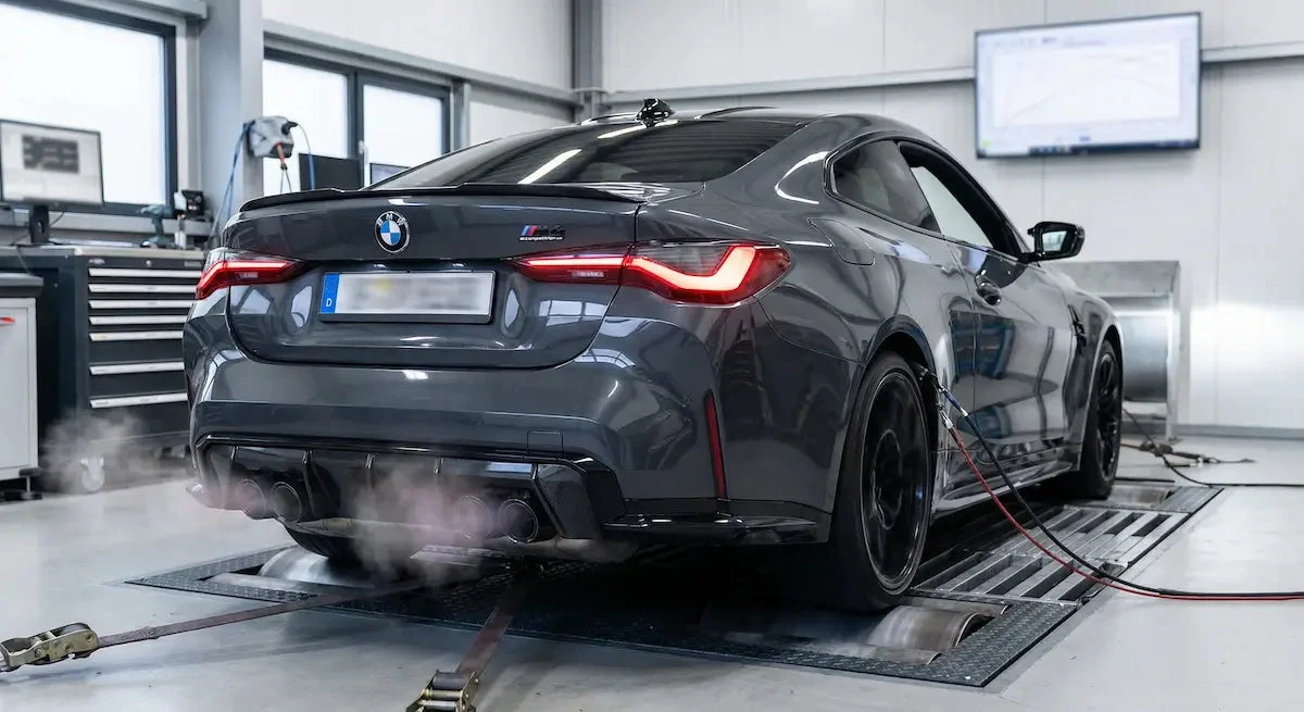BMW M4 G82 Competition auf dem Leistungsprüfstand