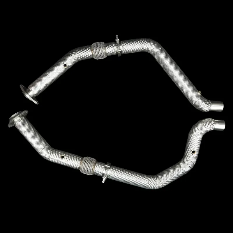 BlackBoost Catless Downpipes | for Land Rover Range Rover Sport (L494) AJ V6 3.0L – BlackBoost performance part