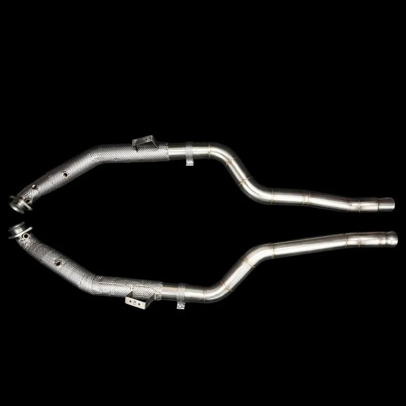 BlackBoost Catless Downpipes | for Mercedes AMG E63 (212) RWD M157 5.5L V8 BiTurbo – BlackBoost performance part