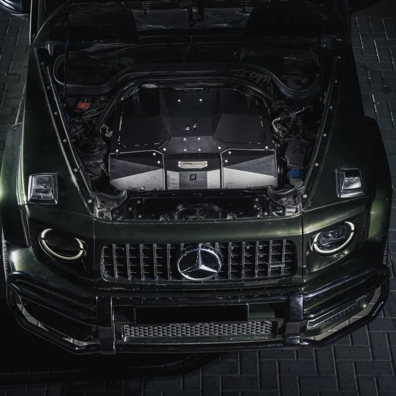 BlackBoost Cold Air Intake System | for Mercedes AMG G63 (463A) M177 4.0L V8 BiTurbo – BlackBoost performance part