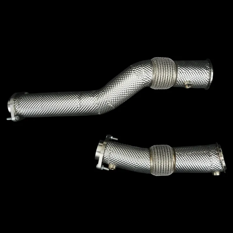 BMW M4 S58 (G83) S58 3.0L I6 Twin-Turbo Catless Downpipes – BlackBoost performance part