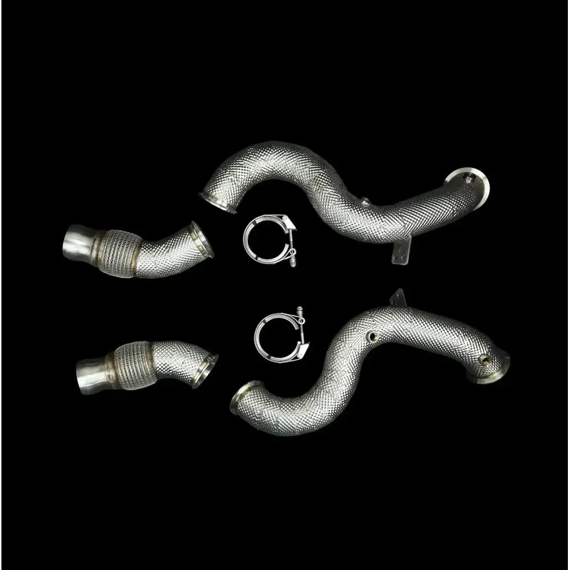 BlackBoost Catless Downpipe | passend für Mercedes S63 W222 M157