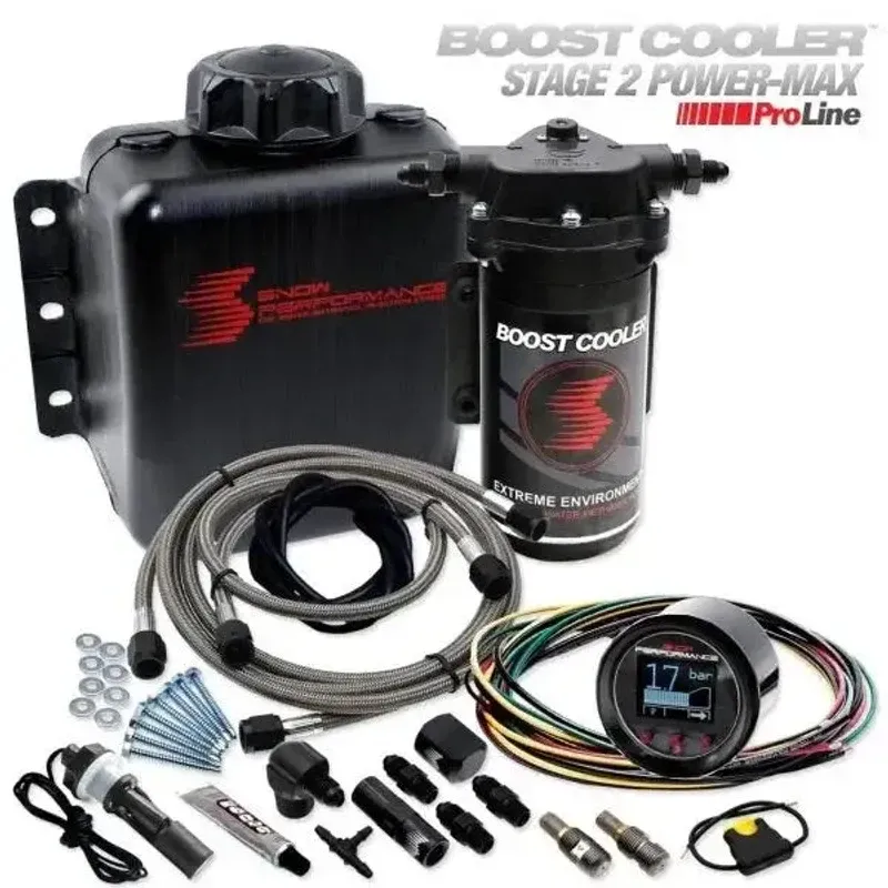 Boost Cooler Stage 2 Power-Max Wassereinspritzung Komplettset, Schläuche, Sensoren, KTH Shop