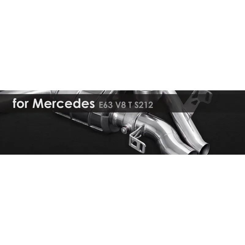 E63 S212 | Capristo - Exhaust system incl. CES-3 Please note the permitted vehicle models in the ECE Approval