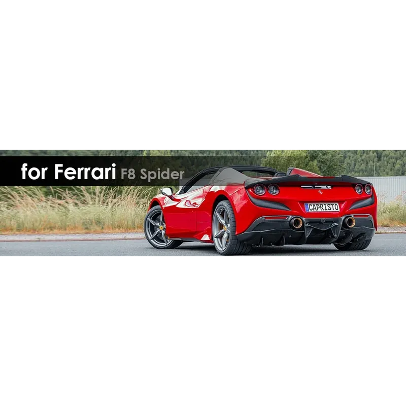 F8 Spider | Exhaust System | Capristo - Performance Box for the Ferrari F8 Incl. cable harness and plug connectors sutable for Ferarri Portofino