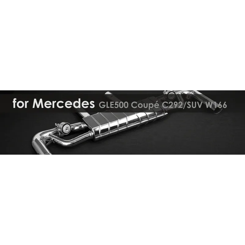 GLE500 Coupé C292/SUV W166 | Capristo - Sportkats 100 Zellen für CAPRISTO Endschalldämpfer 02MB 091 03 004 Sportkats 100 Zellen für orig. Endschalldämpfer