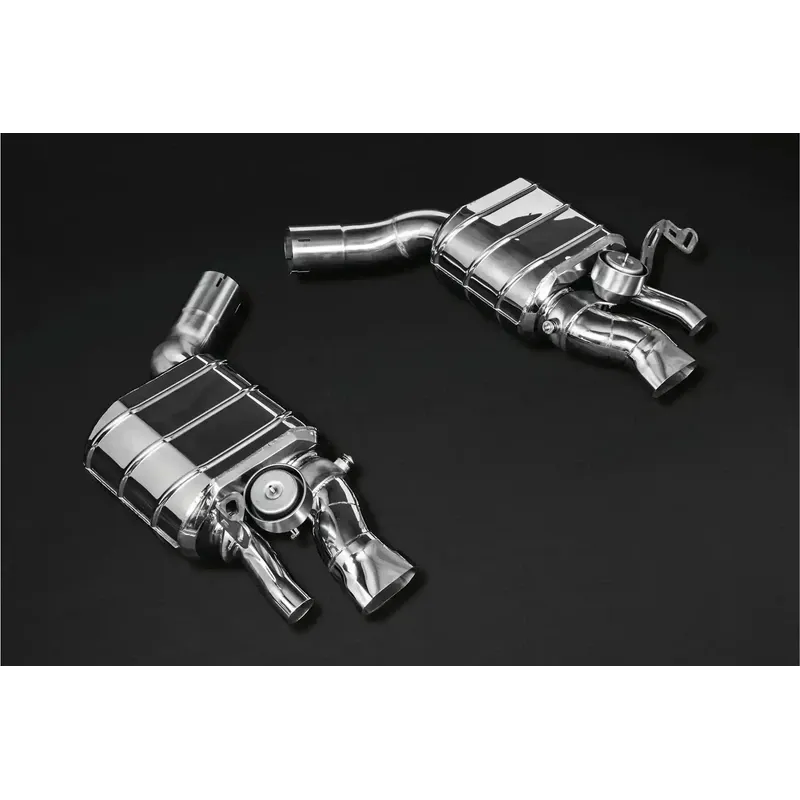 Capristo Abgasanlage ECE | Bentley Continental GT GTC V8 Perspektive 1