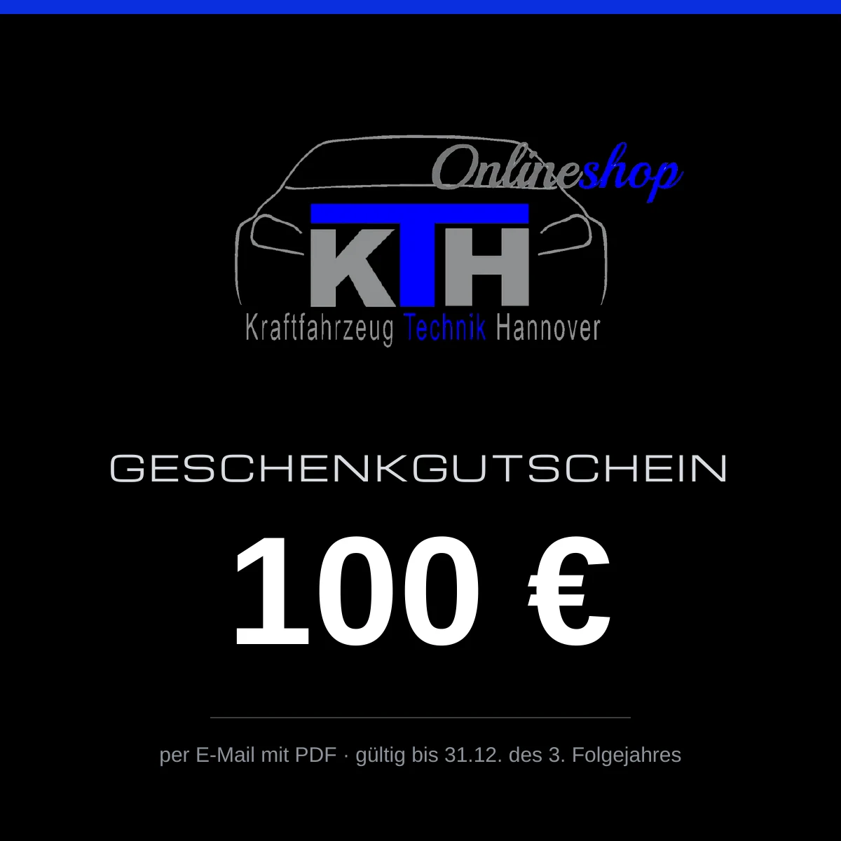 KTH Geschenkgutschein 100 €