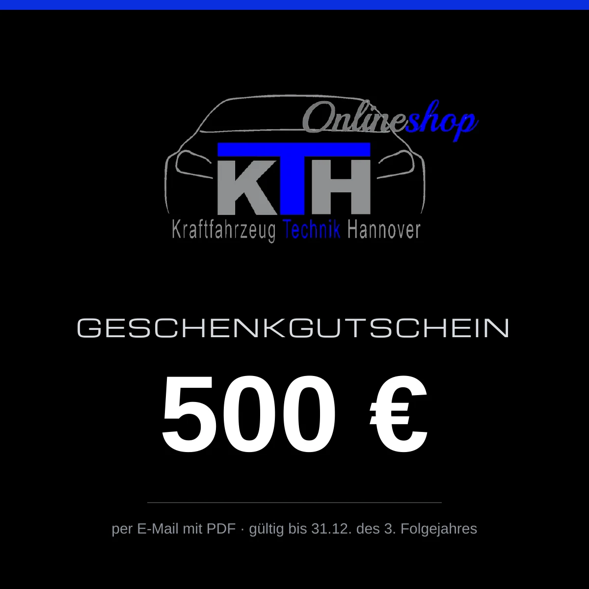 KTH Geschenkgutschein 500 €