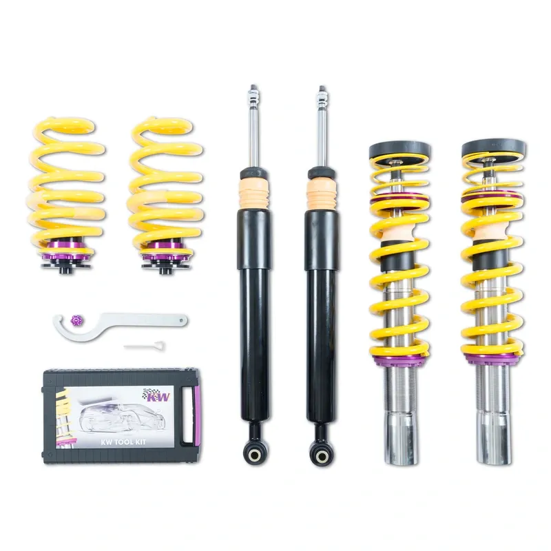 KW Gewindefahrwerk V1 inox passend für Audi A4 B9 / Audi A5 F5