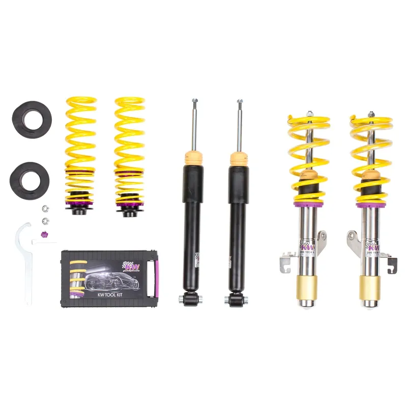 KW Gewindefahrwerk V1 inox passend für BMW 3er F30 / BMW 4er F32