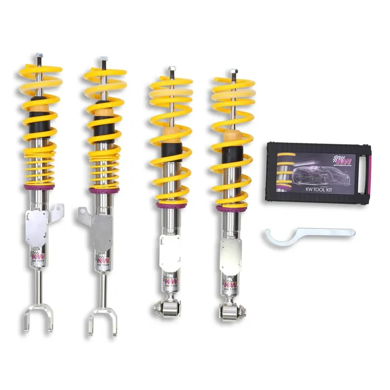KW Gewindefahrwerk V1 inox passend für BMW 5er F10 / BMW 7er F01 u. a.