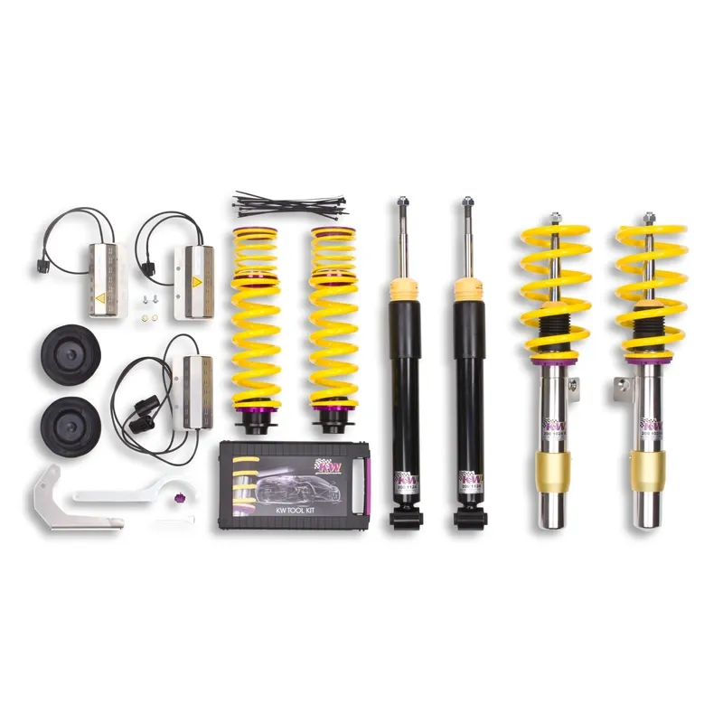 KW Gewindefahrwerk V1 inox (inkl. Stilllegung f. elektr. Dämpfer) passend für BMW 3er E90