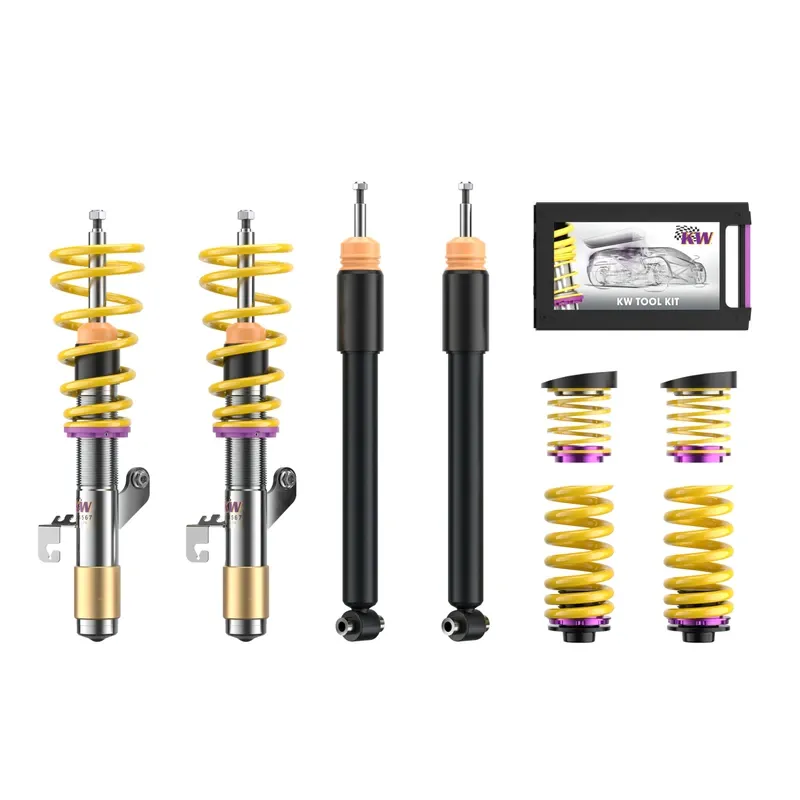 KW Gewindefahrwerk V1 inox (inkl. Stilllegung f. elektr. Dämpfer) passend für BMW 3er F30 / BMW 4er F32
