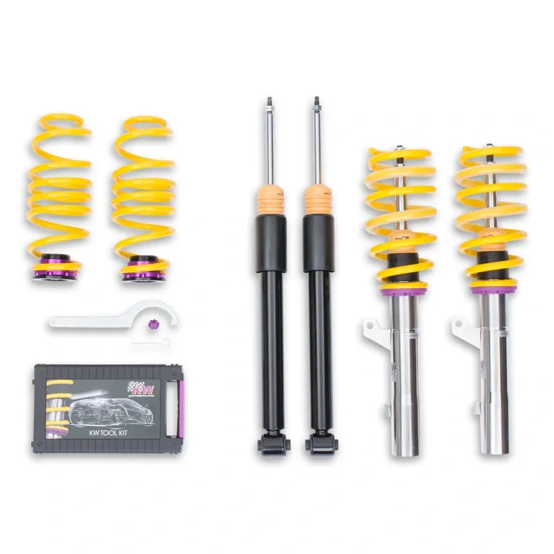 KW Gewindefahrwerk V2 inox passend für Audi A3 8V / Audi A3 8Y