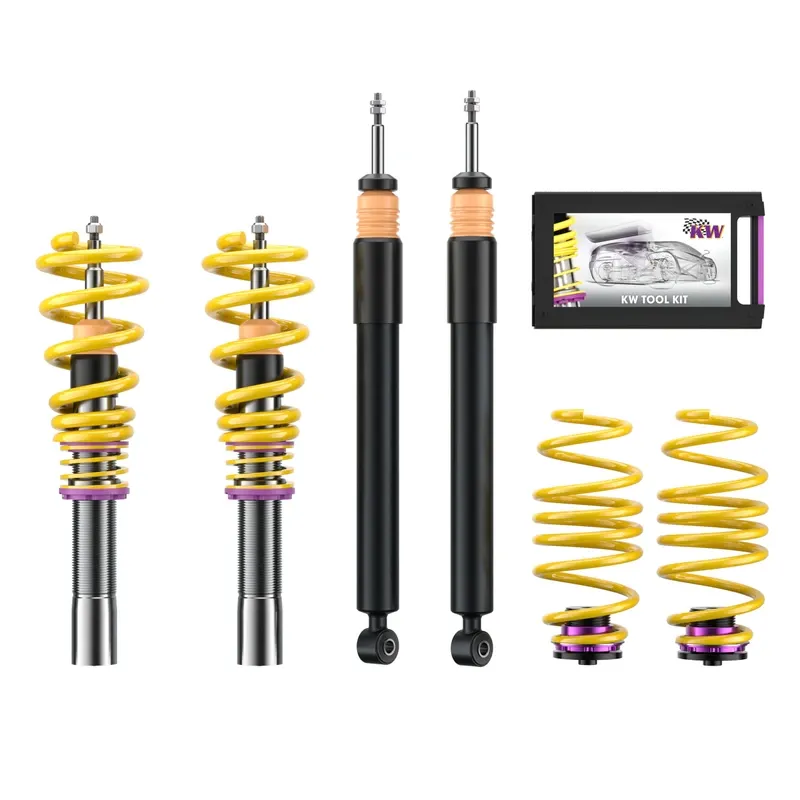 KW Gewindefahrwerk V2 inox passend für Audi A5 8T / Audi A4 B8 u. a.
