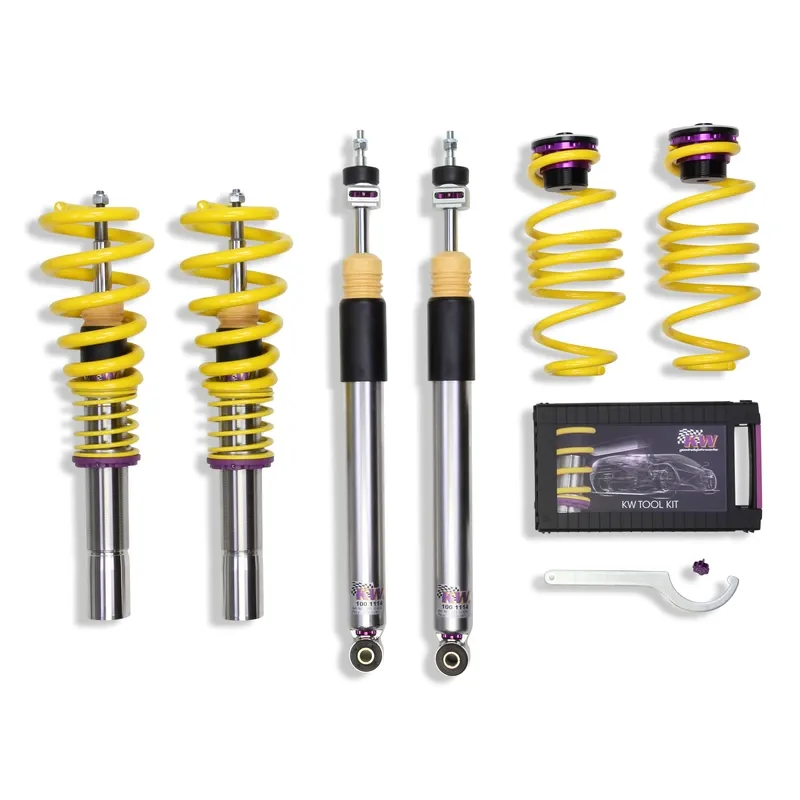 KW Gewindefahrwerk V3 inox passend für Audi A5 8T / Audi A4 B8 u. a.