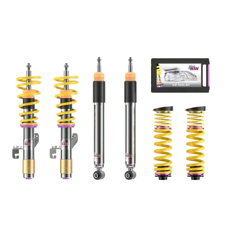 KW Gewindefahrwerk V3 inox passend für BMW 1er F20 / BMW 2er F22