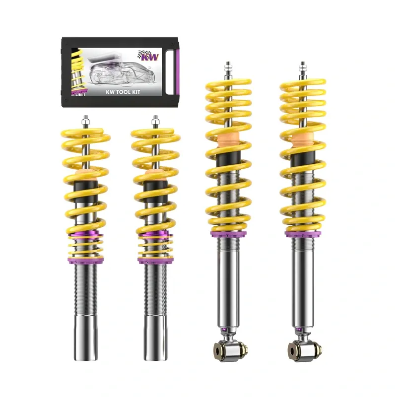 KW Gewindefahrwerk V3 inox (inkl. Stilllegung f. elektr. Dämpfer) passend für BMW 3er F30 / BMW 4er F32