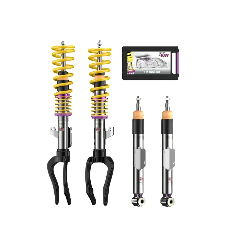 KW Gewindefahrwerk V3 inox passend für BMW 5er F10 / BMW 6er F12