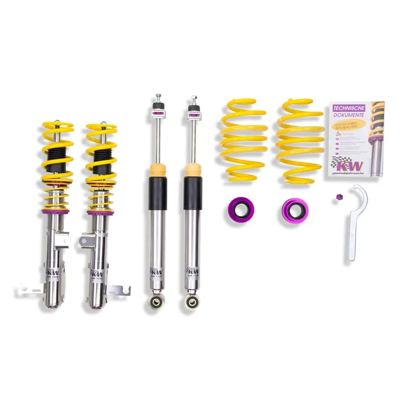 KW Gewindefahrwerk V3 inox passend für Opel Astra J / Chevrolet Cruze J300 u. a.