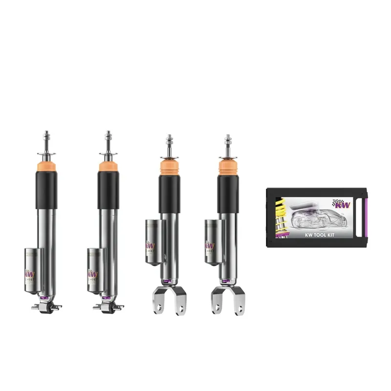 KW Stoßdämpfer V3 Daily Drive Vorderachse + Hinterachse (4er Set) passend für Chevrolet Corvette C6