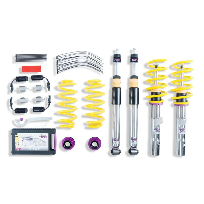 KW Gewindefahrwerk V3 inox (inkl. Stilllegung f. elektr. Dämpfer) passend für Volkswagen Passat B8