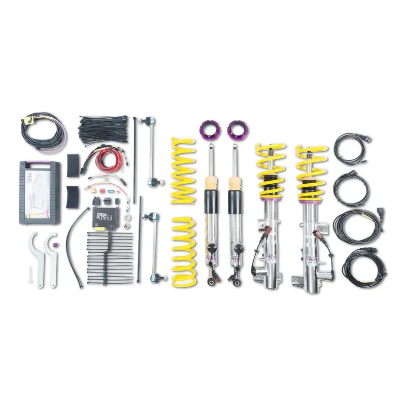 KW DDC - ECU Gewindefahrwerk inox passend für Mercedes-Benz C-Klasse W204