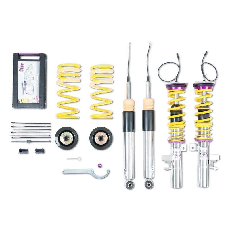 KW DDC - Plug & Play Gewindefahrwerk inox passend für Ford Focus C346 (Mk3)