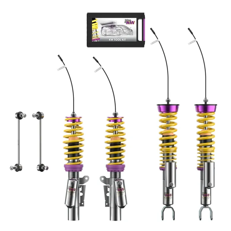 KW DDC - Plug & Play Gewindefahrwerk inox passend für Porsche 911 997