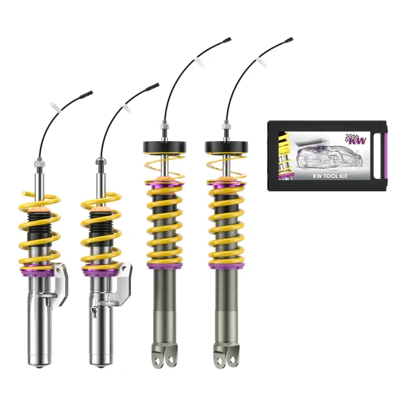 KW DDC - Plug & Play Gewindefahrwerk inox passend für Porsche 911 991