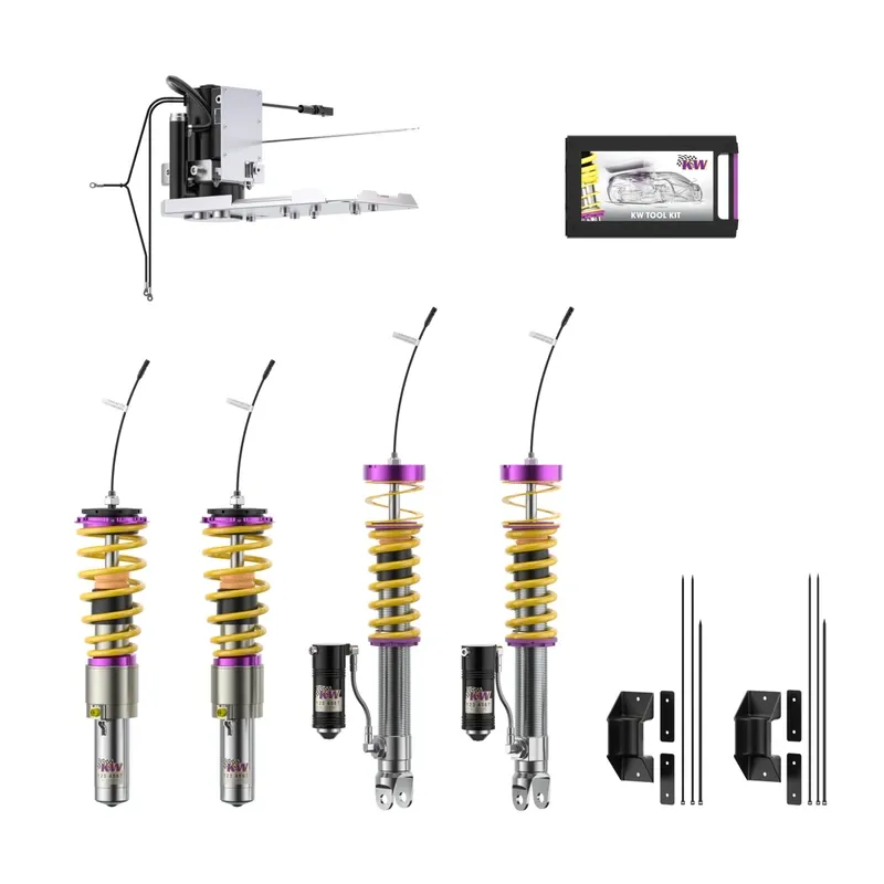 KW DDC - Plug & Play Gewindefahrwerk Inox (inkl. HLS 2) passend für Porsche 911 991