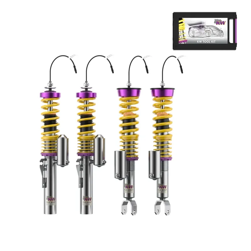 KW DDC - Plug & Play Gewindefahrwerk inox passend für Porsche 911 997
