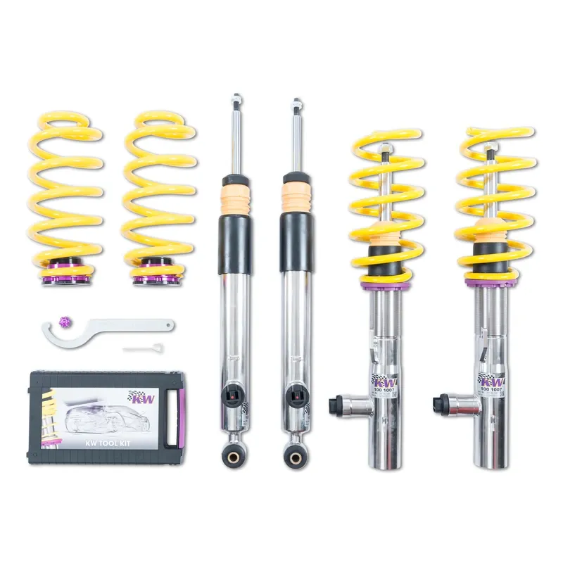 KW DDC - Plug & Play Gewindefahrwerk inox passend für Volkswagen Passat B8