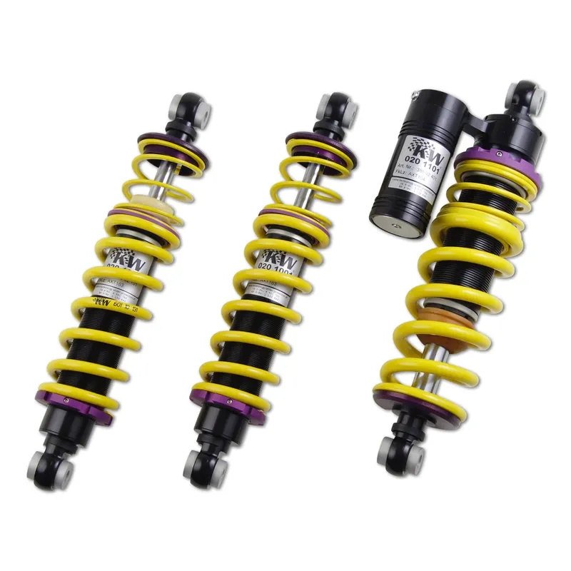 KW Quad Gewindefahrwerk V3 Aluminium (Härteverstellbar) passend für alle Fahrzeuge (Universalkit) (Abbildung ähnlich)