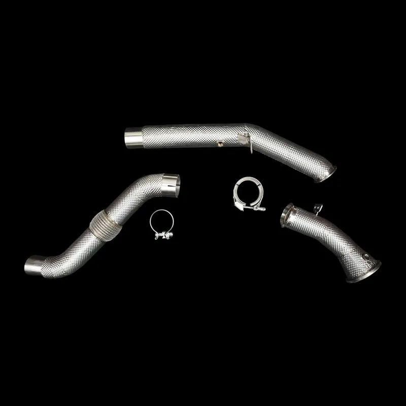 Land Rover Defender P400 90 (L663) PT306 3.0L I6 Turbo Catless Downpipes – BlackBoost performance part