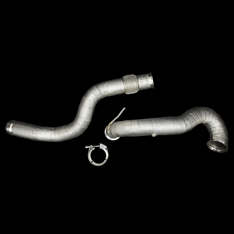 Mercedes A45 (176) M133 2.0L I4 Turbo Catless Downpipes – BlackBoost performance part