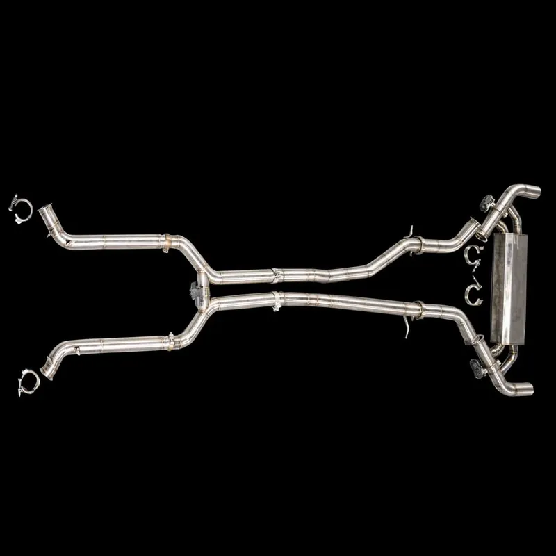 Mercedes AMG GLC63(S)(253)	M177 LS1 4.0L V8 BiTurbo BiTurbo Valved Exhaust System 76mm/ 3in – BlackBoost performance part