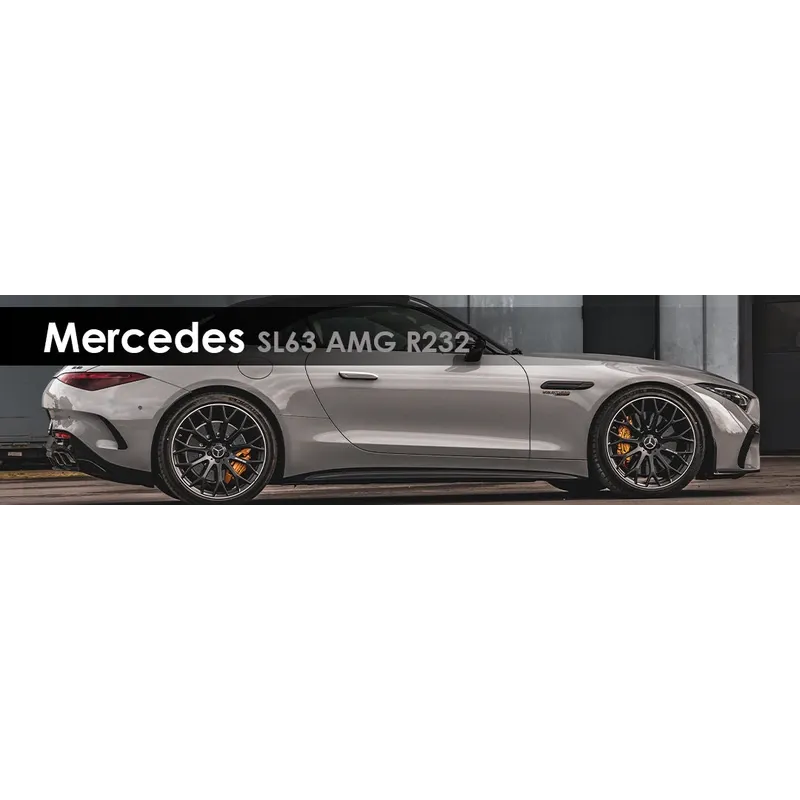 SL63 AMG R232 | Capristo - Abgasanlage zur Verwendung der OEM-Aktuatoren und Verbindungsrohre, mit ECE-Genehmigung nur in Verbindung mit dem Capristo CAN-Modul