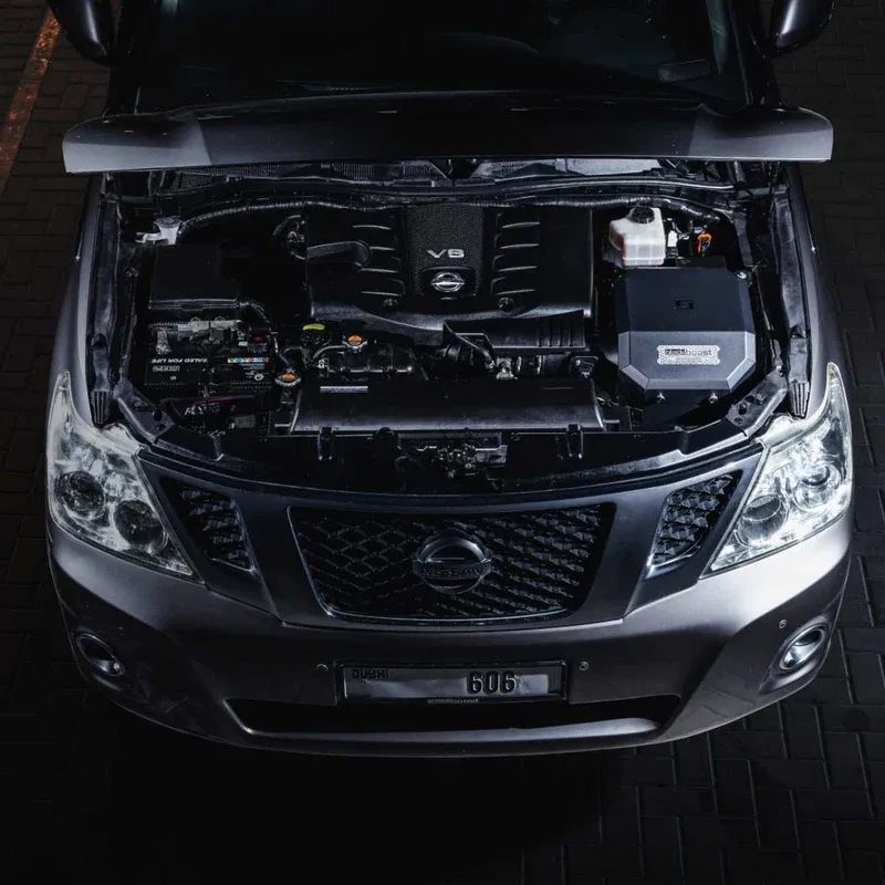 Nissan Patrol Y62 LE (6th Gen) VK56D 5.6L V8 N/A Cold Air Intake System – BlackBoost performance part