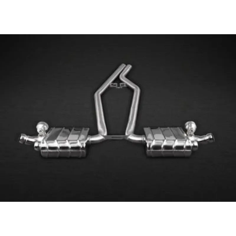 958 Cayenne S GTS V6 Facelift | Capristo - Rear silencer incl. CES-3 EVCU-1 programmable control unit